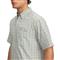 Under Armour Men's Drift Tide 2.0 Plaid Short-Sleeve Woven Shirt, Hydro Green/silica Green