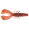 Rapala CrushCity Customs Cleanup Craws, 7 Pack, Red Craw