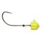 VMC Swingin' Ned Rig Jigs, 3 Pack, Chartreuse