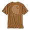 Carhartt Men's Relaxed Fit Heavyweight Short Sleeve Pocket C Tee, Carhartt® Brown