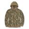 Carhartt Men's Loose Fit Midweight Camo Logo Graphic Hoodie, Burnt Olive Tree Camo