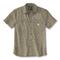 Carhartt Rugged Flex Relaxed Fit Short Sleeve Printed Shirt, Dusty Olive Bandana Print