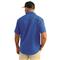Huk Tide Point Button-Down Short-Sleeve Shirt, Ocean Blue