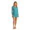Huk Women's Pursuit Solid Cover Up Dress, Algiers Blue