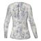 Huk Women's Pursuit Aqua Dye Long Sleeve Crew, White