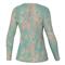 Huk Women's Pursuit Aqua Dye Long Sleeve Crew, Marine Blue