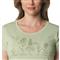 Columbia Women's Daisy Days Floral Friends Graphic T-Shirt, Sage Leaf Heather
