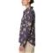 Columbia Women's Silver Ridge Utility Patterned Long Sleeve Shirt, Nocturnal Tiger Lilies
