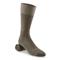 Greek Military Surplus Wool Blend Boot Socks, 3 Pairs, New, Olive Drab