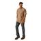 Ariat Men's Rebar Made Tough 360 AirFlow Short Sleeve Work Shirt, Rebar Khaki