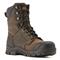 Ariat Men's Treadfast 8" Steel Toe Waterproof Work Boots, Dark Brown
