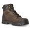 Ariat Men's Treadfast 6" Steel Toe Waterproof Work Boots, Dark Brown