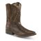Ariat Youth Quickdraw VentTEK Western Boots, Distressed Tan