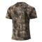 NOMAD Men's Camo Pursuit Short Sleeve Shirt, Mossy Oak Migrate