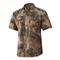 NOMAD Men's Stretch-Lite Short Sleeve Shirt, Mossy Oak Migrate
