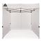 Attach up to 4 walls (1 wall included) to the 10' x 10' Canopy, White