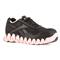 Reebok Women's Zig Pulse Comp Toe Athletic Work Shoes, Black/Pink