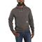 Carhartt Men's Force Relaxed Fit Lightweight Logo Graphic Hoodie, Carbon Heather