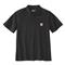 Carhartt Men's Loose Fit Midweight Short Sleeve Pocket Polo Shirt, Navy