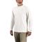 Carhartt Men's Force Sun Defender Long Sleeve Hooded Logo Graphic Shirt, White