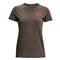 Under Armour Women's Freedom Flag T-Shirt, Charcoal Medium Heather/virtual Pink