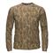 ScentBlocker Men's Fused Cotton Long Sleeve Shirt, Mossy Oak New Bottomland