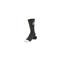 Volcom Crew Socks, Black, 3 Pairs, Black