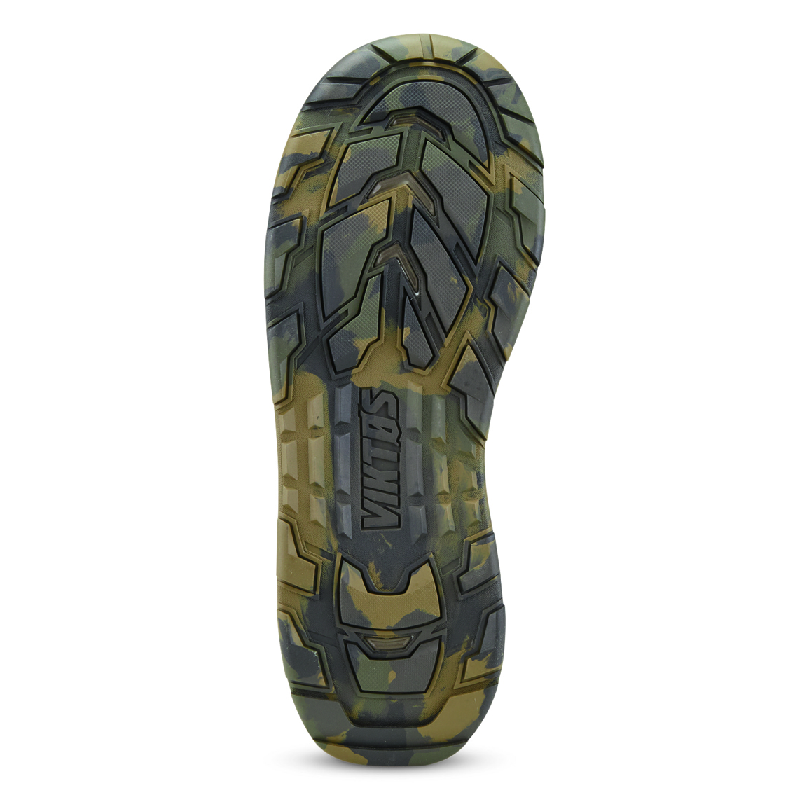 Slip-resistant lugged outsole, Multicam® Black