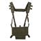 Mil-Tec Laser Cut MOLLE Lightweight Chest Rig, Olive Drab