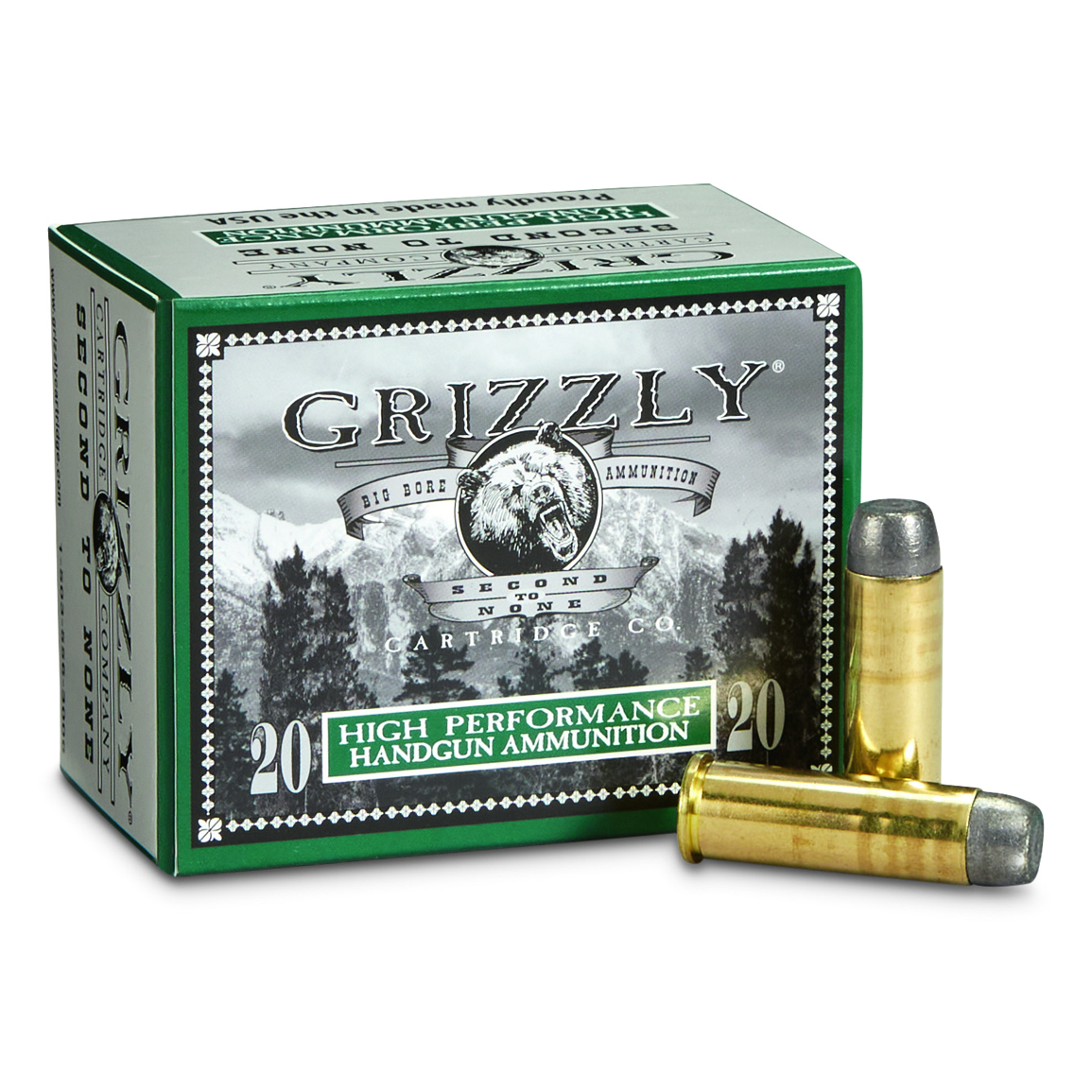 Grizzly Cartridge Co. High Performance Handgun, .41 Magnum, WFNGC, 250 Grain, 20 Rounds