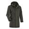 Military Style N-3B Quilted Parka with Hood, New, Black