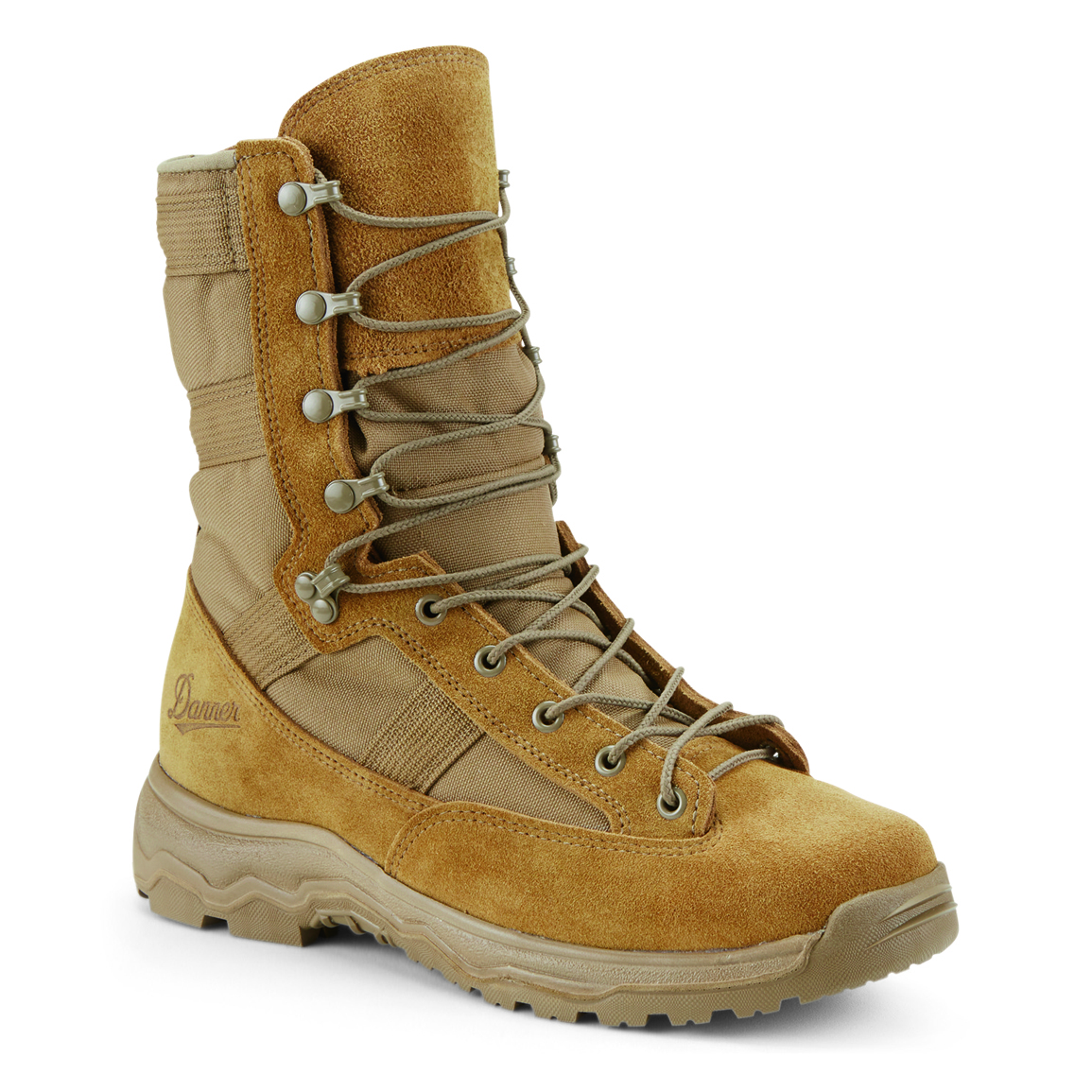 Danner Men's Reckoning 8" Hot Weather Tactical Boots, Coyote