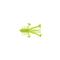 Eurotackle Crazy Critter 1.1" Bait, 8 Pack, Chartreuse/black