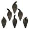 Hardcore Rugged Series Full Body Canada Goose Decoys with Flocked Heads, 6 Pack