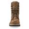 Steel toe meets ASTM standards for protection, Brown