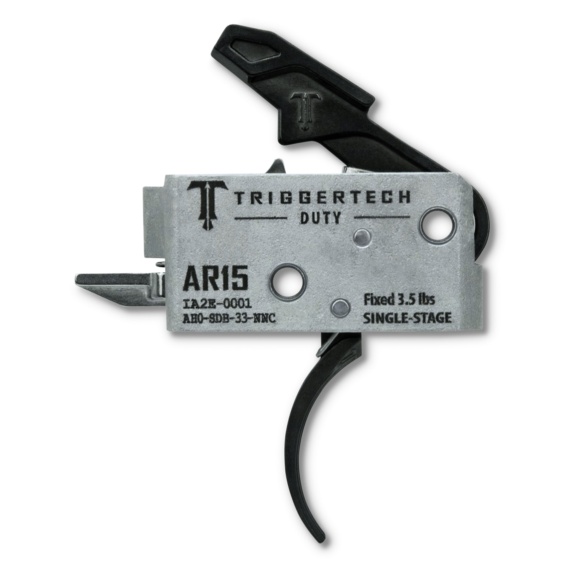 TriggerTech AR-15 Duty Line Curved Single-Stage Trigger, 3.5-lb.