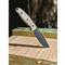 Drop-point blade with Ionbond finish