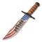 SZCO Collectors Flying U.S. Flag Bowie Knife