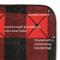 Shavel Home Products High Pile Oversized Luxury Throw, Buffalo Check Red Black