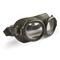 Italian Military Surplus Pirelli Rubber Goggles, New, Black