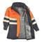 British Royal Mail Surplus Wet Weather Parka with GORE-TEX, Used, Hi-vis Red