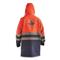 British Royal Mail Surplus Wet Weather Parka with GORE-TEX, Used, Hi-vis Red
