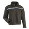 British Police Surplus Fleece Jacket, Used, Black