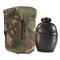 British Military Surplus 1 quart Canteen with DPM Camo Cover, Used