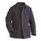 Romanian Military Heavyweight Wool Work Jacket, Used, Navy