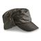 Italian Forestry Department Surplus Nylon Fleece Winter Cap, New, Olive Drab