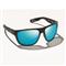 Bajio Las Rocas Polarized Sunglasses, Matte Black/blue
