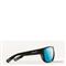 Bajio Las Rocas Polarized Sunglasses, Matte Black/blue