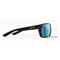 Bajio Stiltsville Polarized Sunglasses, Matte Black/blue