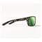 Bajio Stiltsville Polarized Sunglasses, Matte Grey Tortoise/green